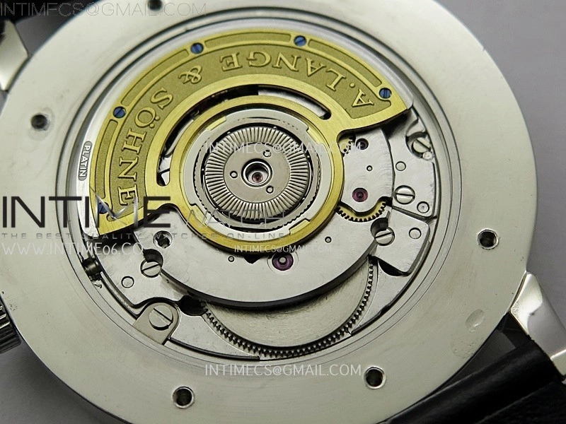 Saxonia Thin 211.026 SS SVF Silver dial On Black Leather Strap A2892